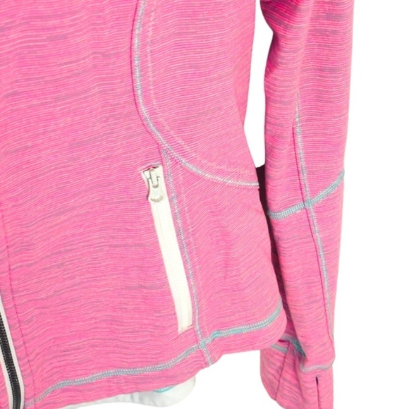 lululemon athletica Forme Jacket Cuffins In Wee Are From Space Neon Pink SZ 10 - Picture 8 of 14